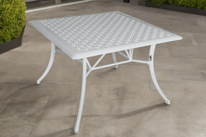Vega Diamond  Aluminium Outdoor Square Table