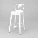 Nebula Bar Stool with Backrest