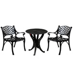 Orion Small Outdoor Set of 1Table with 2Chairs