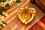 Ibex Heirloom Diya Gift Box – Set of 4 | Lotus & Peacock