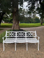 Vega Diamond Garden Bench 3Seater