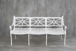 Vega Diamond Garden Bench 3Seater
