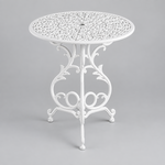 Vela Small Flower Aluminium Table