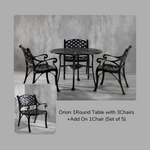 Orion Outdoor Set of 1Table with 4Chairs